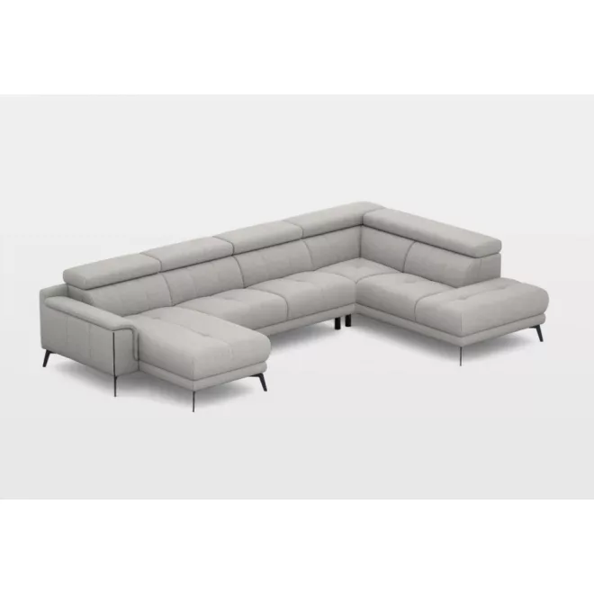 Amira U-alakú sarokgarnitúra 170 cm X 367 cm X 228 cm - jobbos