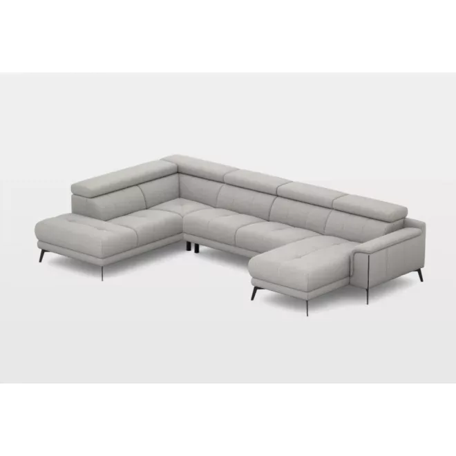 Amira U-alakú sarokgarnitúra 228 cm X 367 X 170 cm - balos