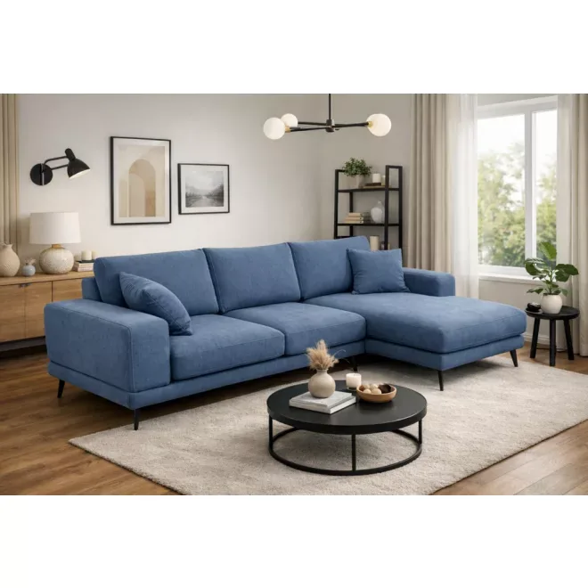 Eston sarokgarnitúra 283 cm X 156 cm - jobbos - AquaClean Mystic603 szövettel