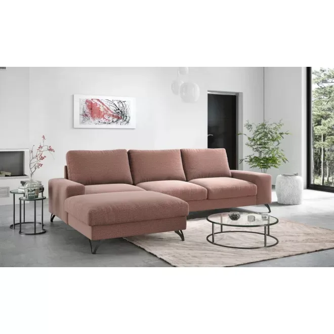 LS Flavio L-alakú ágyazható sarokgarnitúra - balos - 294 cm X 179 cm – kanapé a Kanape24 kínálatából