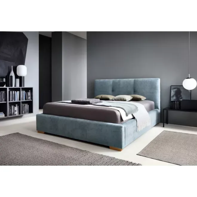 Lily kárpitozott ágy - 106 cm magas fejvéggel - 120 X 200 fekvőfelület