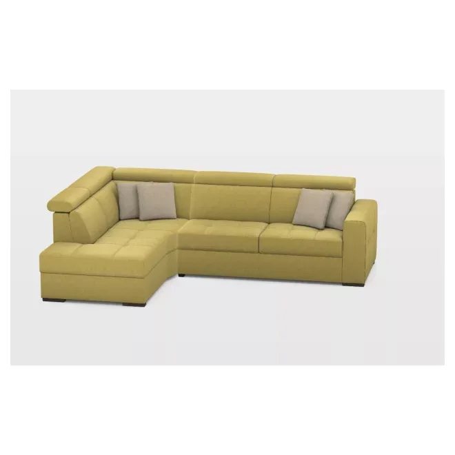 Napoli ágyazható sarokgarnitúra 211 cm X 316 cm - nyitható tárolóval - balos