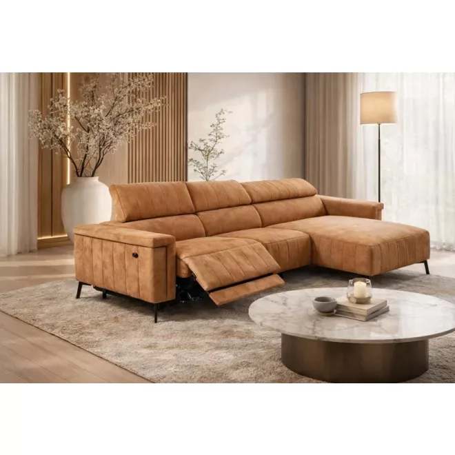 Onyx dupla relax sarokgarnitúra 271 cm X 170 cm - jobbos – kanapé a Kanape24 kínálatából